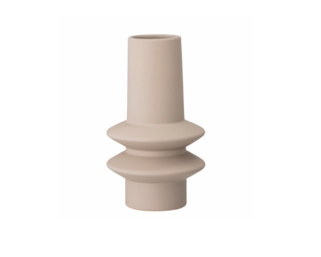 Vase ISOLD en grès - beige - BLOOMINGVILLE