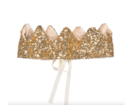 Couronne - sequins or