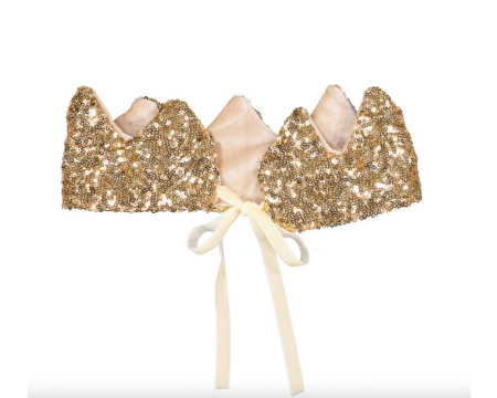 Couronne - sequins or