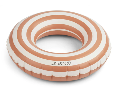 Bouée "Swim ring" - stripe/Tuscany rose - LIEWOOOD