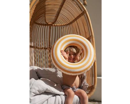 Bouée "Swim ring" - stripe/Tuscany rose - LIEWOOOD