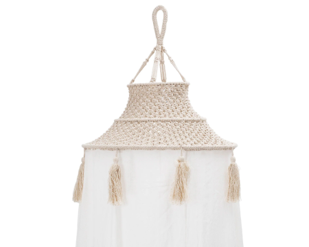 Suspension en coton pour lit BLOOMINGVILLE