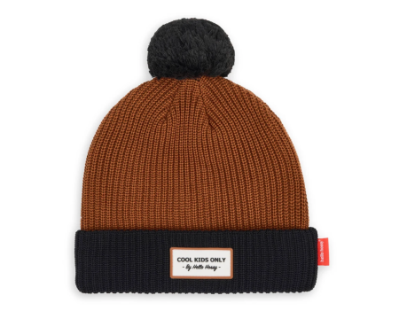 Bonnet Color Block Blacky - HELLO HOSSY