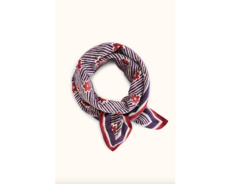Big foulard Latika Anna Groseille APACHES