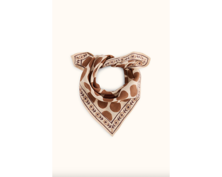 Small foulard Manika Pesos Cajou APACHES