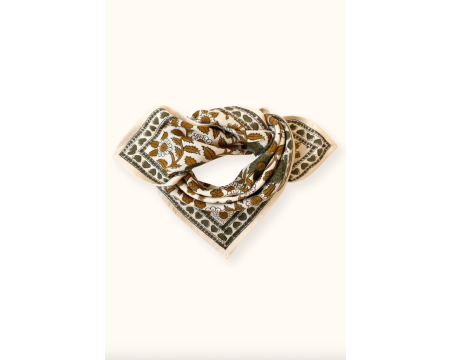 Small foulard Manika Coeur Macadamia APACHES