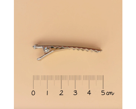Barrette 3 coeurs - doré