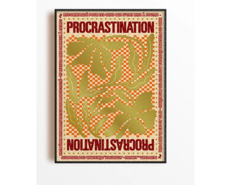 Puzzle 1000 pièces Piece&Love - Procrastination Edition Limitée Gold