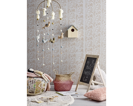 Mobile oiseaux en laine BLOOMINGVILLE