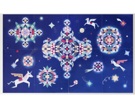 Poster Constellation +1000 stickers - POPPIK