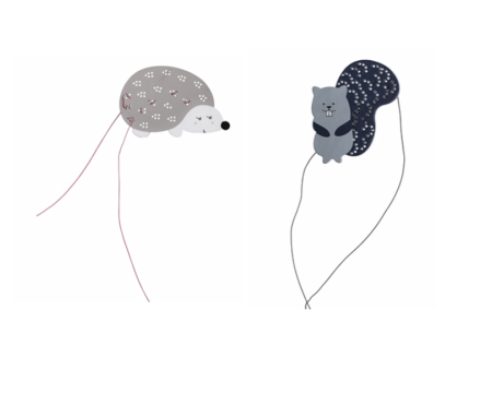 Petit jeu/couture hérisson ou castor BLOOMINGVILLE