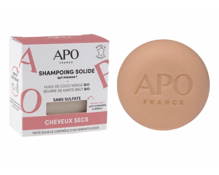 Shampoing solide APO - Cheveux secs - 75g