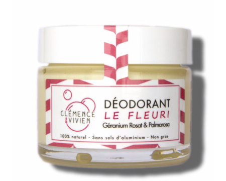 Déodorant naturel Le Fleuri CLEMENCE & VIVIEN