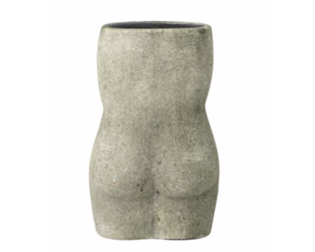 Vase forme buste, terre cuite, modèle Emeli