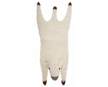 Tapis mouton en laine, modèle Becky