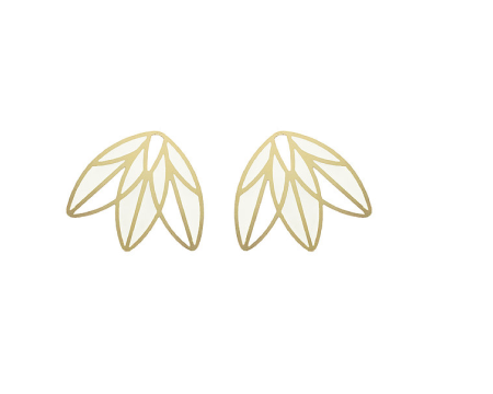 Boucles d'oreilles PALOMA ivoire