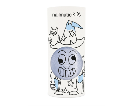 Vernis à ongles à l'eau - bleu nacré Merlin - NAILMATIC