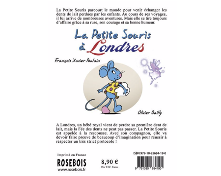 Livre jeunesse La Petite Souris à Londres (elle est passée par Calais)