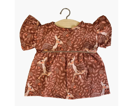 Robe Daisy en coton poupée Minikane narcisse, faline, adonis...