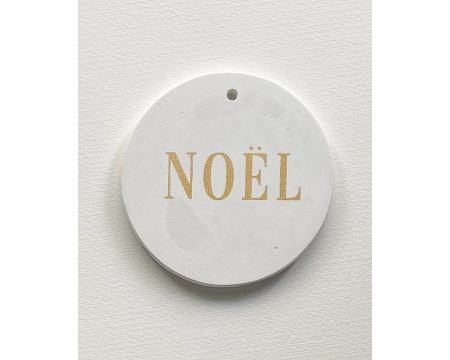 Médaillon Noël Collection NOEL Poussière des Rues