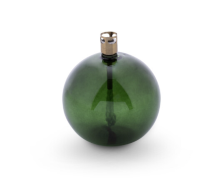 Lampe à huile ronde couleur vert - PERI DESIGN