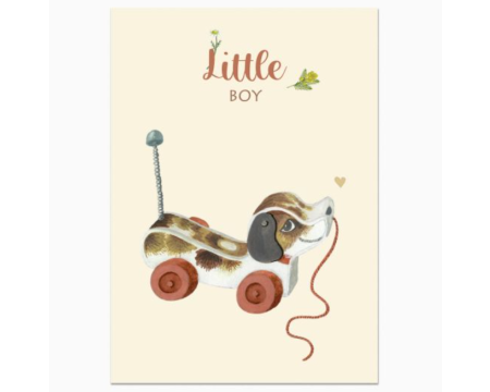 Carte postale "Little Boy" - Barnabé Aime Le Café x Mélanie Voituriez