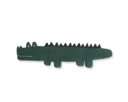 Tapis crocodile Jena antidérapant - LIEWOOD (Hunter green multi mix)