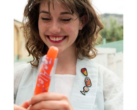 Broche brodée à la main - GLACE - Macon & Lesquoy