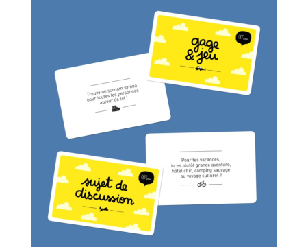 Jeu de carte En route - MINUS