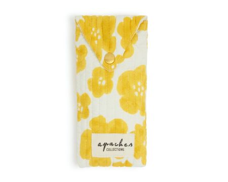 Pochette enveloppe Sunny Flora Bold Citron 
