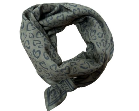 Foulard Léo Kaki - Maison Augustin