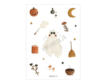 Carte - Mignonneries d'Halloween