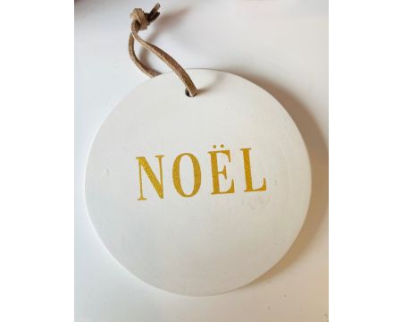 Médaillon Noël Doré Collection NOEL Poussière des Rues