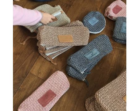 Trousse à Stylos collection "Entrelacée" - LA CARTABLIÈRE