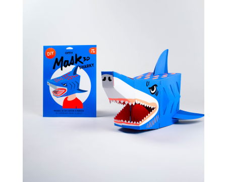 Masque 3D - Sharky le requin OMY