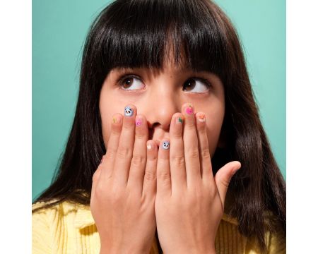 Stickers pour ongles phosphorescents - Glowy party - Nail stickers