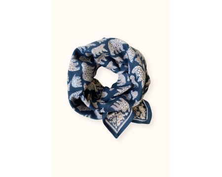 Big Foulard Latika Ours Orage