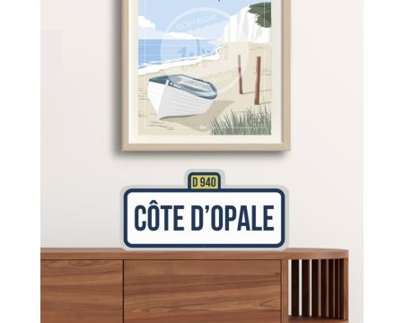 Panneau touristique / routier Wim' Côte d'Opale