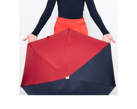 Mini parapluie ANATOLE PARIS bleu/rouge EMILE