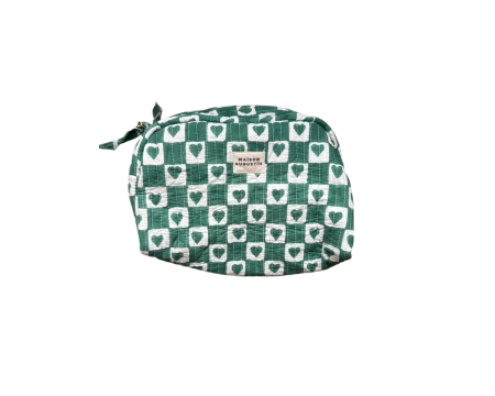 Trousse de toilette Coeur Sapin - Maison Augustin