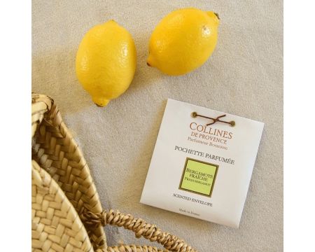 Pochette parfumée Bergamote fraiche 