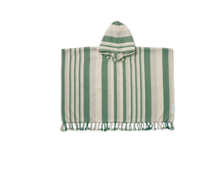 Poncho ROOMY (garden green/ sandy/ dove blue)