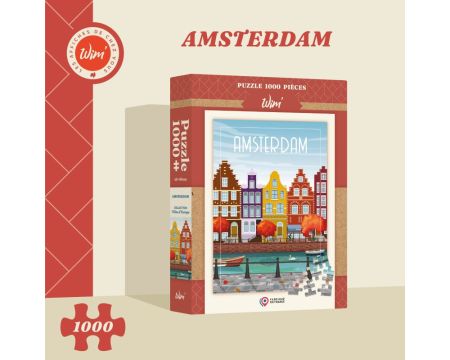 Puzzle 1000 pièces Wim' AMSTERDAM
