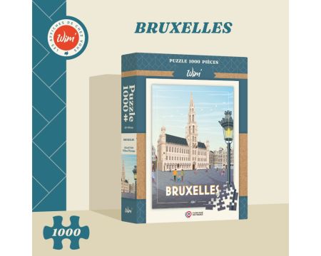 Puzzle 1000 pièces Wim' BRUXELLES