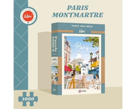 Puzzle 1000 pièces Wim' Paris MONTMARTRE