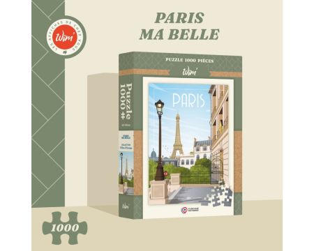 Puzzle 1000 pièces Wim' Paris Ma Belle Tour Eiffel