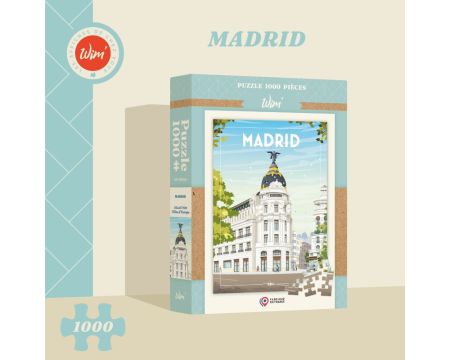 Puzzle 1000 pièces Wim' MADRID
