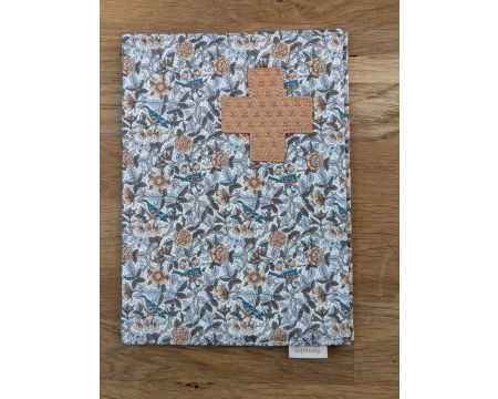 Protège carnet de santé Cuivre BARNABE AIME LE CAFE