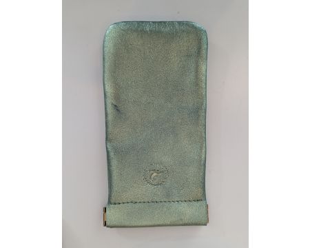 Etui à lunettes Vert BARNABE AIME LE CAFE