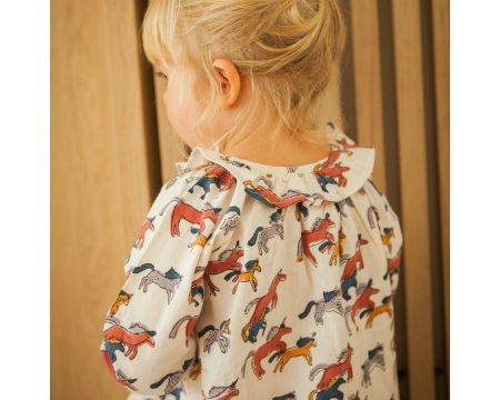 Pyjama Luna fille - licornes